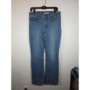 Levi's Jeans Womens 32 Blue Slimming Boot Cut Medium Wash Denim